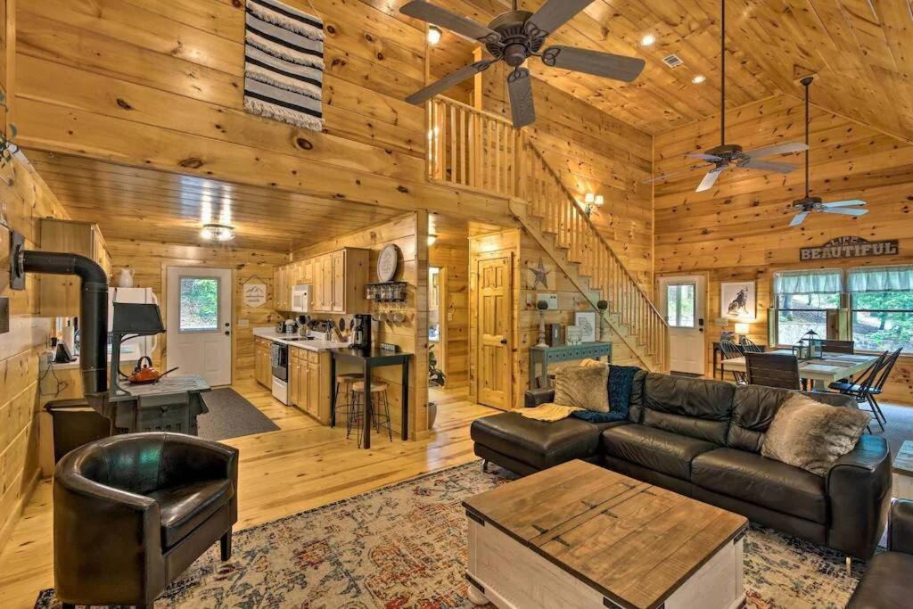 River Retreat-Resort Mountain Firepit Grill Ellijay Exterior photo